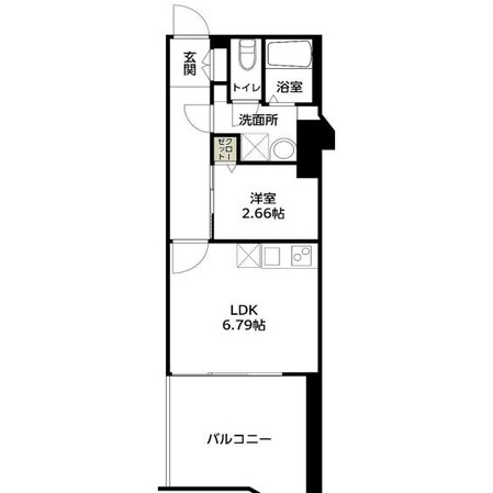 FLAT HOSHIDAの物件間取画像